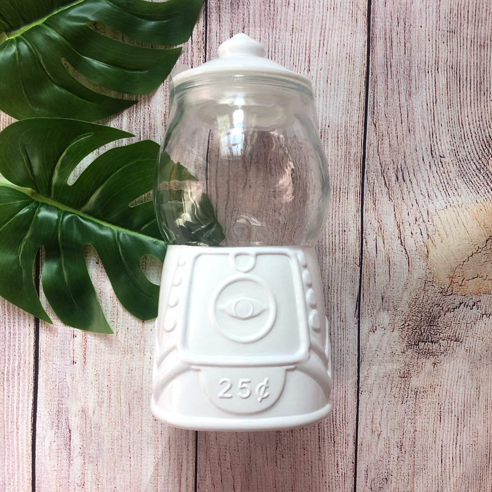Target White Bubblegum Machine NEW